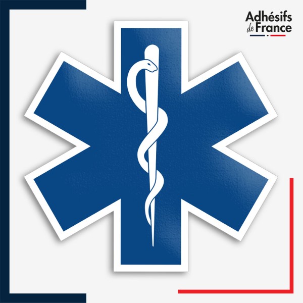 adhésif croix ambulance