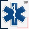 adhésif croix ambulance