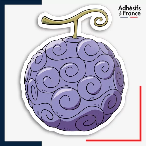 Sticker One Piece - Fruit du démon de Luffy