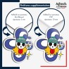 sticker sur plaque aluminium dibond ou panneau PVC One Piece - Jolly Roger de Nami