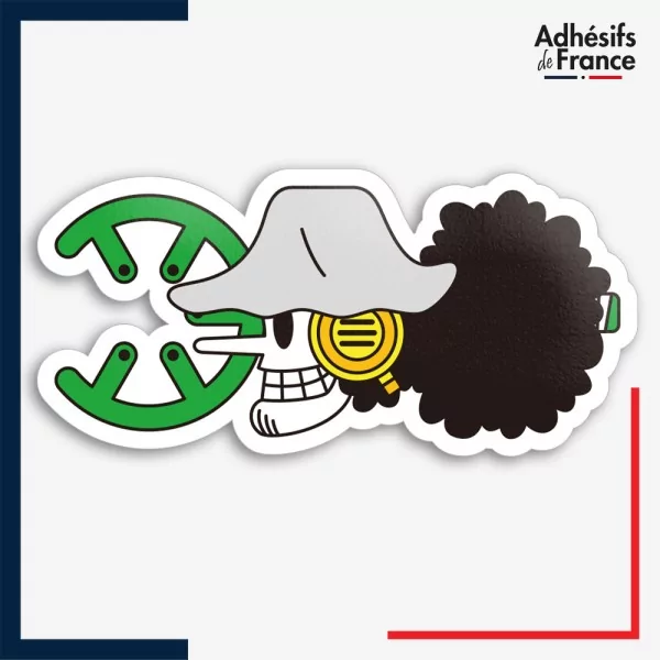 Sticker One Piece - Jolly Roger de Usopp