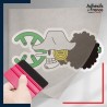 stickers sous film transfert One Piece - Jolly Roger de Usopp