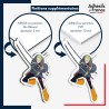 sticker sur plaque aluminium dibond ou panneau PVC One Piece - Roronoa Zoro tenue SSG