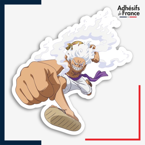 Sticker One Piece - Luffy Gear 5 Gum Gum