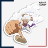 Sticker One Piece - Luffy Gear 5 Gum Gum