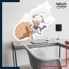 Adhésif grand format One Piece - Luffy Gear 5 Gum Gum