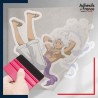 stickers sous film transfert One Piece - Luffy Gear 5 détente
