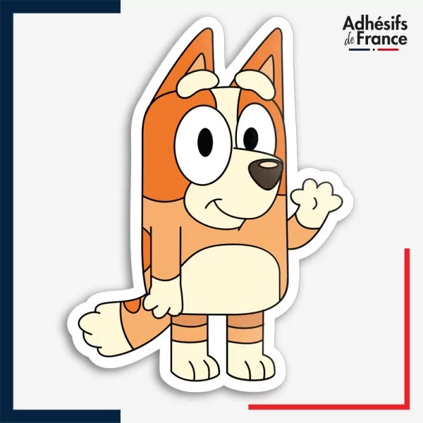 Sticker Bluey - Bingo salut