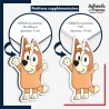 sticker sur plaque aluminium dibond ou panneau PVC Bluey - Bingo