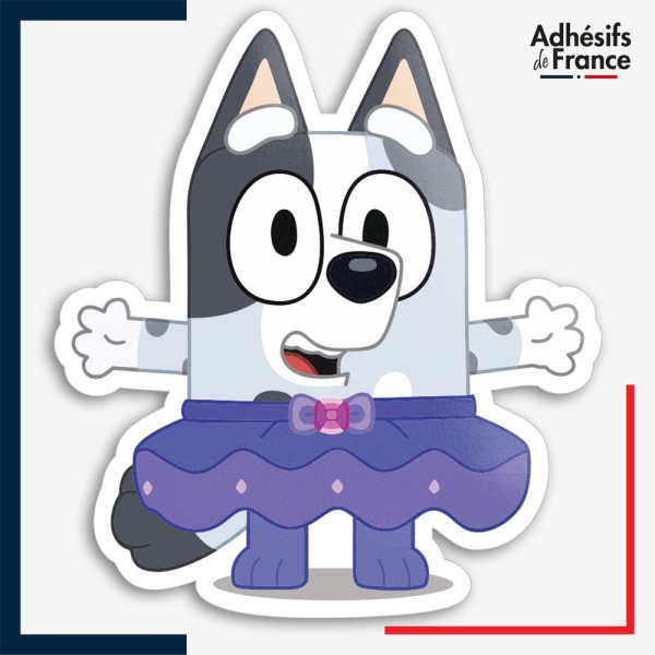 Sticker Bluey - Muffin en tutu