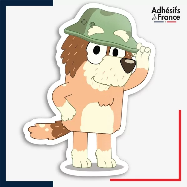 Sticker Bluey - Grand-père mort