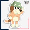 Sticker Bluey - Grand-père mort