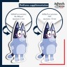 sticker sur plaque aluminium dibond ou panneau PVC Bluey - Grand-mère Nana
