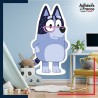 Adhésif murale chambre grand format Bluey - Grand-mère Nana