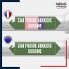Vinyle adhésif de Tuyauterie norme NFX ou CLP - Eau froide adoucie cuisine