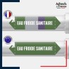 Vinyle adhésif de Tuyauterie norme NFX ou CLP - Eau froide sanitaire