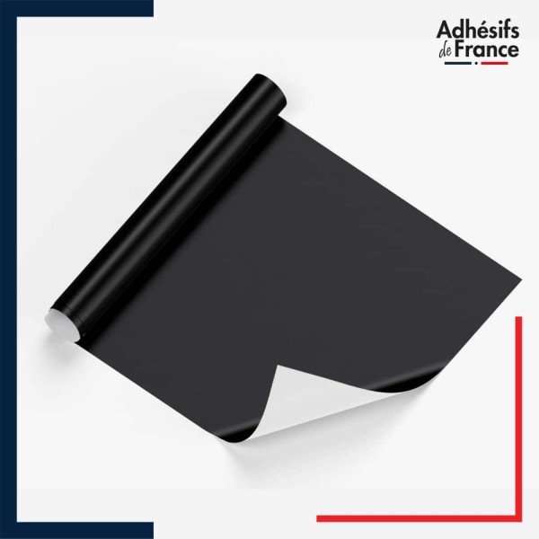 Rouleau d'adhésif vinyle polymère - Noir Brillant - 2 ml