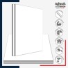 caractéristiques panneau aluminium composite alupanel 3 mm blanc sur mesure coupe rectangulaire ou carré