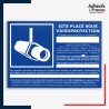 Affichage réglementaire vidéoprotection - Site sous vidéoprotection
