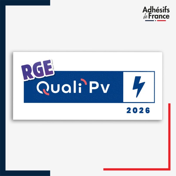 adhésif logo RGE QualiPv
