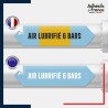 Vinyle adhésif de Tuyauterie norme NFX ou CLP - Air lubrifié 6 bars