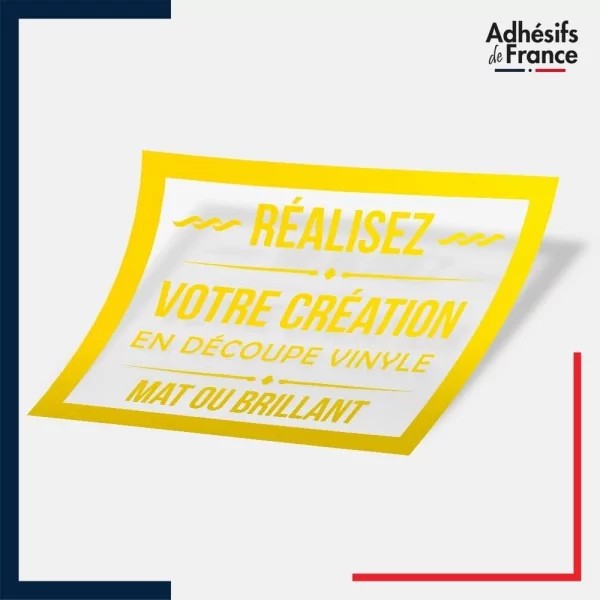 Configurateur de lettrage adhésif