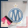 stickers sous film transfert blason om - Marseille foottball