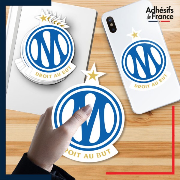 sticker de marseillle om panneau pvc et dibond