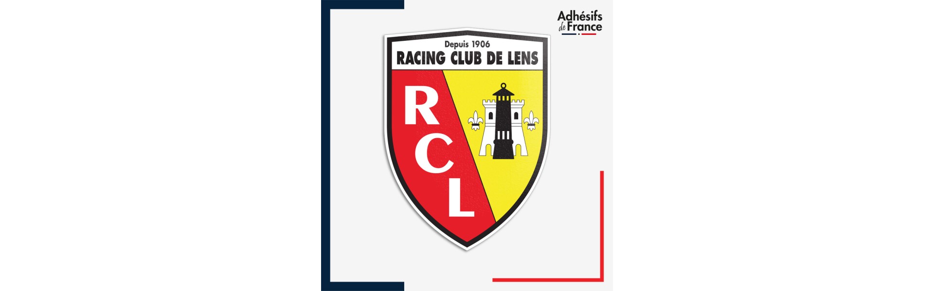 logo foot RC Lens pochoir à peindre logo foot RC Lens pochoir à peindre