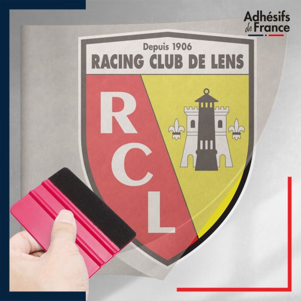 Sticker du club RC LENS  - Décoration foot - Adhésifs de France