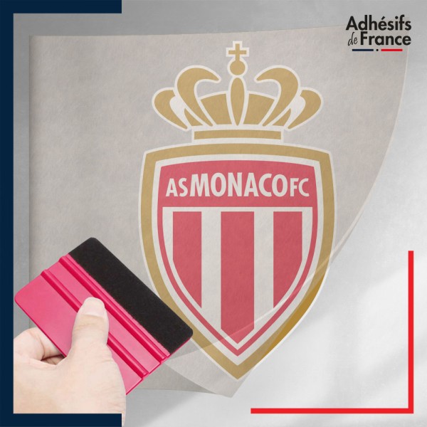 Sticker du club AS Monaco  - Décoration foot - Adhésifs de France