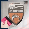 Sticker du club FC Lorient sous film de transfert