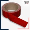 Ruban adhésif réfléchissant rouge classe C haute visibilité pour remorque et poids lourds.
