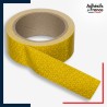 Ruban adhésif réfléchissant jaune classe C haute visibilité pour remorque et poids lourds.