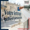 Lettrage adhésif en vinyle de couleur à personnaliser