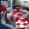 Résistance bande réfléchissante rouge microprismatique homologuée ECE 104 pour balisage poids lourds
