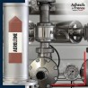 Marquage tuyauterie norme française NFX Inflammable - adhésif laminé colle forte - Acroléine
