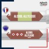 Marqueur adhésif Tuyauterie - Inflammable - Alcool allylique norme NFX ou CLP