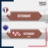 Marqueur adhésif Tuyauterie - Inflammable - Détergent norme NFX ou CLP