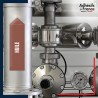 Marquage et repérage tuyauterie Inflammable - adhésif laminé colle forte - Huile