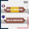 Marqueur adhésif Tuyauterie - Inflammable - Huile de lubrification norme NFX ou CLP