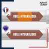 Marqueur adhésif Tuyauterie - Inflammable - Huile Hydraulique norme NFX ou CLP