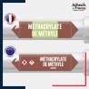 Marqueur adhésif Tuyauterie - Inflammable - Méthacrylate de méthyle norme NFX ou CLP
