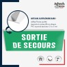 Panneau de signalisation des évacuations - Sortie de secours