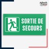 Signalétique évacuation - Sortie de secours gauche