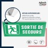 Panneau de signalisation des évacuations - Sortie de secours gauche