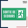 Signalétique évacuation - Sortie de secours droite