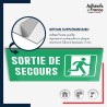 Plaque signalétique d'évacuation - Sortie de secours droite