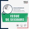 Panneau de signalisation des évacuations - Issue de secours