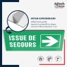 Plaque signalétique d'évacuation - Issue de secours - Flèche droite